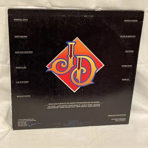 John Denver John Denver (Vinyl, 1979) RCA Victor AQL1-3075 Good+ LP Record Album - Picture 3 of 11